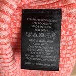 Le Ore Women’s Rimini Ribbed Knit Pink Mother Pearl Buttons Racerback Tank Dress Size M Photo 6