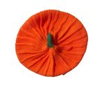 Pumpkin Knit Beanie Hat Halloween Fall Costume Autumn Orange Cap Photo 2