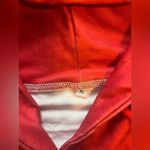 “Yes I’m Cold “with Love Heart Graphic Print Long Sleeve Pullover with hoodie Red Size XL Photo 1