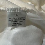 Mi Ami Women's L Lace Dress White Photo 6