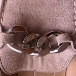 Donald Pliner  Women's Bless 8.5 B  Distressed Metallic Mules Light Pink  Taupe Photo 12