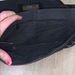 Black patch stitch work crossbody handbag Photo 5