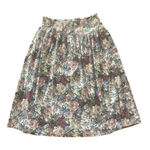 Vintage FRITIZI 90's Midi Skirt Floral COTTAGECORE COUNTRY FARMHOUSE M Comfy Pink Size M Photo 0