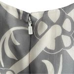 Chloé Silk Crepon Tunic Mini Dress Gray‎ Beige FR40 US 8 Photo 7