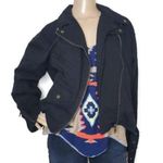 Jaase Nwt  Moto jacket with corset tie sides and belt long sleeve zip xs Photo 10