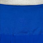 Wilson Mid Town Pleated High Rise Tennis Skirt Skort Blue White Size XS Photo 6
