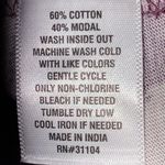 Wonderly NWT  Mauve and Dark Purple Zebra Print Tunic Top Size 1X. Model Blend Photo 6