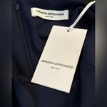 Amanda Uprichard NWT  Breeze Cia Mini Dress Fluttery Ruffle Navy Blue Size Large‎ Photo 5