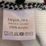 JOYIN Black LED Light Up Bulb Reindeer Ugly Christmas Holiday Sweater Top Size M Size M Photo 6