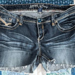 Series 31 Amethyst Jean Cut Off Shorts 17” Waist Blue Size 14 Photo 0