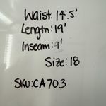 Vineyard Vines Chino Shorts Womens 18 Aqua Blue Cotton Logo Flat Front Outdoor Photo 5