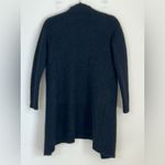 COS  Cardigan Sweater Knit Long Midi Wool‎ Mohair Black Sz XS Photo 1