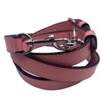 Coach  Pink Silver Belt Adjustable Replacement Strap Photo 2