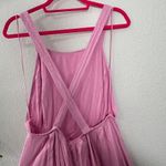 Free People NEW Melted Hearts Mini Bib Dress Lavender Purple Large Cottagecore Photo 3