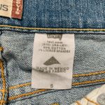 Levi's Vintage Y2K Levi’s Patchwork Tiered Ruffle Mini Skirt Denim Floral Plaid Satin Photo 12