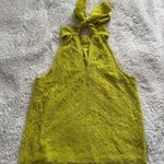 J.Crew Chic Lace Floral Top in Vibrant Green Photo 1