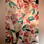 Pink Floral Print Square Neck A Photo 5