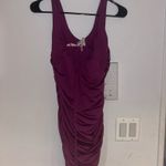 Oh Polly  Mini Dress Purple Cut-Out Photo 1