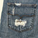 Ralph Lauren  Polo Jeans Co Womens Cutoff Jean Shorts 6 Distressed 5" inseam Photo 4