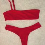 Zaful Red Bikini Swim Suit Photo 0