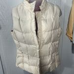Lilly Pulitzer Lily Pulitzer Women’s Off White Puffer Vest Size Small EUC Photo 2