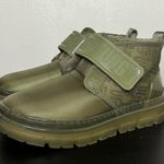 UGG  Neumel Graphic Monogram Chukka Boots Green Size 5 Photo 1