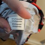 Kate Kasin Festive Santa Print Dress Christmas XL Lace Up Long Sleeve Holiday Black Photo 5