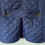 Burberry  Blue Quilted Puffer Jacket with Glossy Finish Photo 8