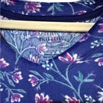 Croft & Barrow Blue Floral Sleepwear Photo 2