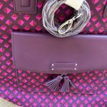 VERA BRADLEY Geometric Purple and Pink Tote Gorgeous like NEW!!never used Photo 6