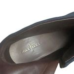 Cole Haan Cassidy Leather Stack Heel Ankle Booties in Blazer Blue Nubuck Sz 8 Photo 4