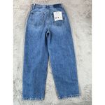 NWT Etica Iris Relaxed Barrel Jean‎ basalt Women's Size 26 Denim Blue School Y2K Photo 5