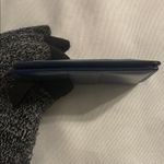 Coach Patent Leather Card Holder Navy EUC Photo 8