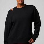 Fabletics  Black Off-the-Shoulder Sweater Photo 0