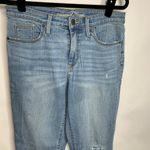 Wild Fable High RiseStraight Crop Light Wash Sz 8 29 Distressed Photo 4