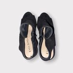 Via Spiga Black Suede Sandals Size 8 M Black Photo 1