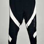 Garage  Active Color Block Leggings Black White Combo Size Medium Photo 1