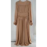 SheIn Shien Premium Dress Formal Sz S Chiffon Evening Wedding Guest Deep V Elegant NWT Photo 9