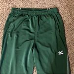 Mizuno Warm-Up Pants Ladies L Used Green White Photo 2
