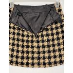 House of Harlow  1960 WOMEN MINI SKORT‎  TWEED Houndstooth SIZE Small Photo 7