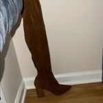 Forever 21 Black Over the Knee Boots with Suede Finish Photo 3