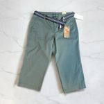 Dockers  Oh My Soft‎ Capri Khaki Diem Size 8 NWT Photo 9