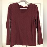 Christian Siriano long sleeve‎ t shirt size large. Red Photo 0