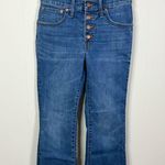 Madewell cali demi bootcut button fly medium wash jeans size 26 Photo 1