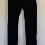 Palm Angels  Black and White Logo Leggings Photo 0