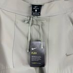 Nike Blis Luxe High Waist Drawstring Training Pants Grey Women's Sz M NWT Photo 7