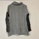 Sueter Women’s Colorblock Turtleneck Sweater Dark Grey Size XL NWOT Gray Photo 5