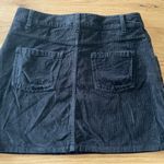 Roxy Corduroy Black Mini Skirt Photo 3