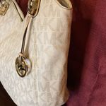 Michael Kors Mk  signature logo embossed Satchel tote shoulderbag Photo 9
