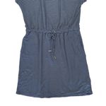 Hilary Radley  Dress‎ Medium Blue Striped Short Sleeve Workwear Classic Photo 2